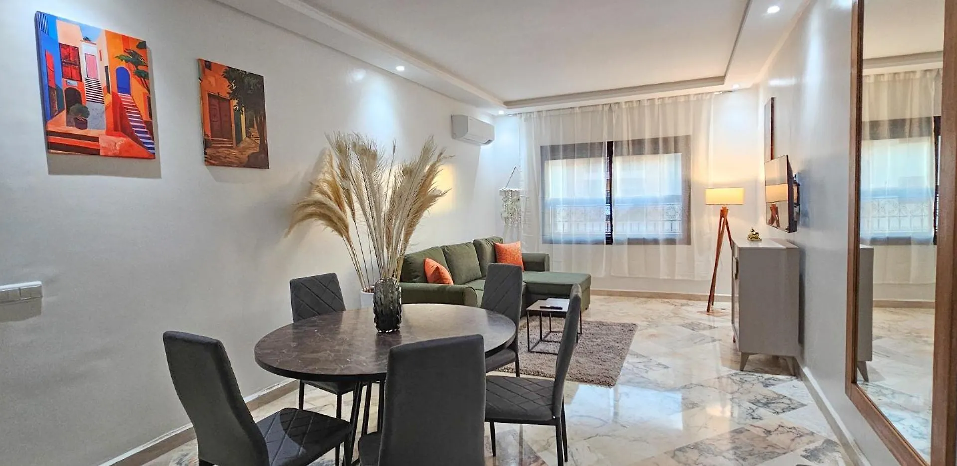 Appartement Moderne A Gueliz, Terrasse & Parking Prive Marrakesh