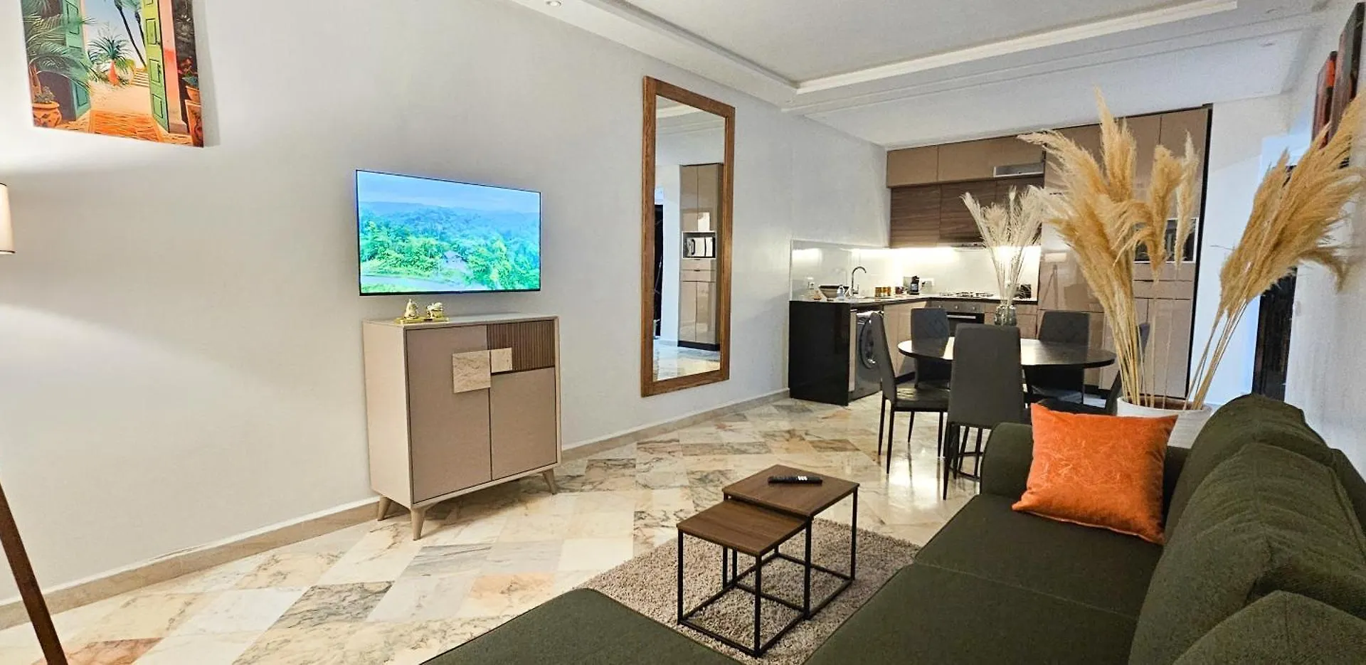 Appartement Moderne A Gueliz, Terrasse & Parking Prive location