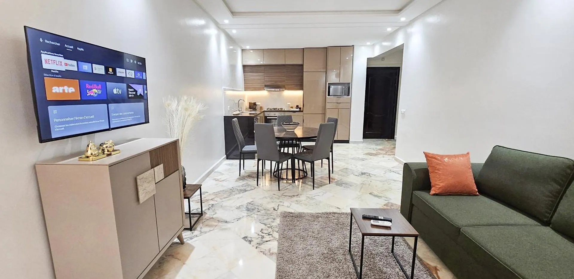 Appartement Moderne A Gueliz, Terrasse & Parking Prive Marrakesh